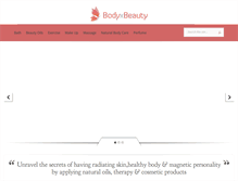 Tablet Screenshot of bodyxbeauty.com
